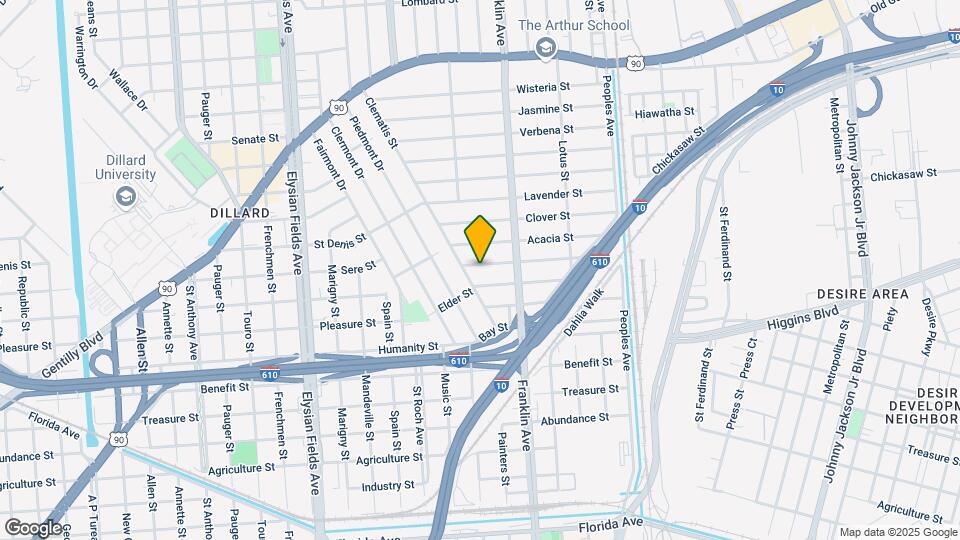 2508 Myrtle St Map and Location Details