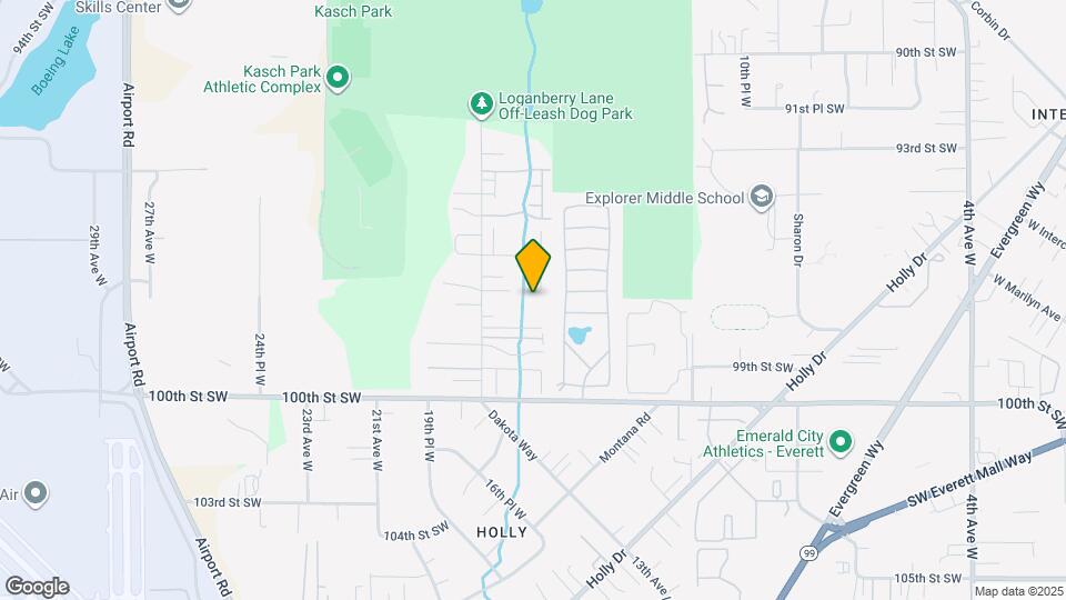 9632 16th Dr W Map and Location Details