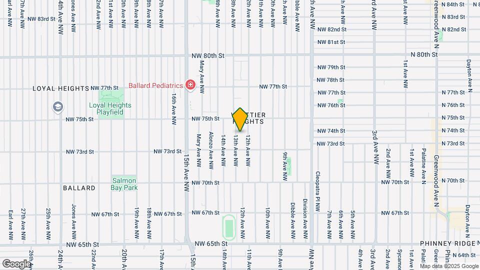 7326 13th Ave NW Map and Location Details