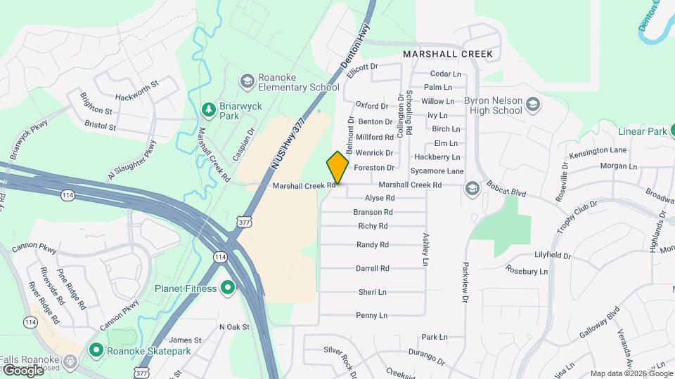 307 Marshall Creek Rd Map and Location Details