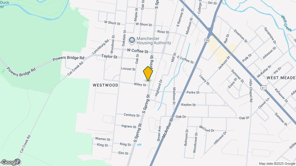 842 S Spring St Map and Location Details