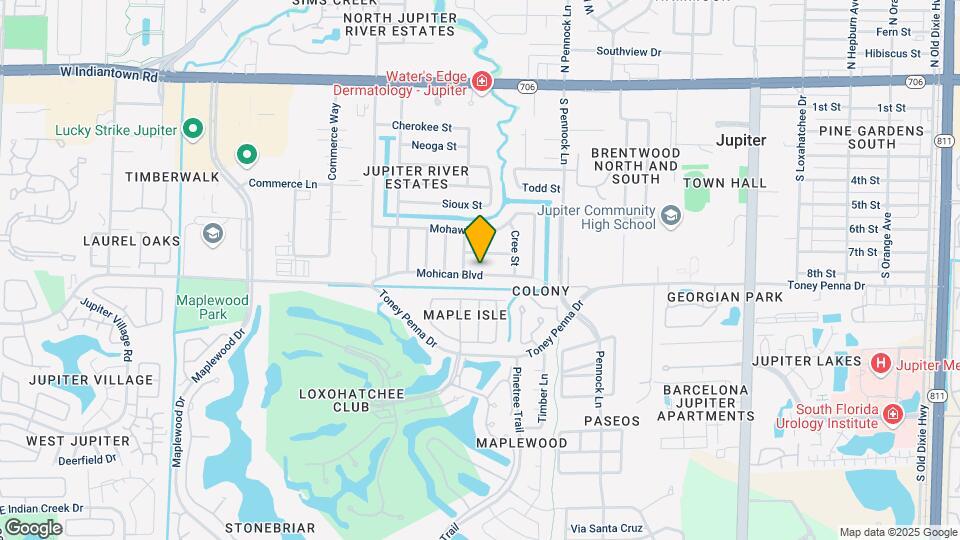 1009 Mohican Blvd Mapa y Detalles de la Ubicación
