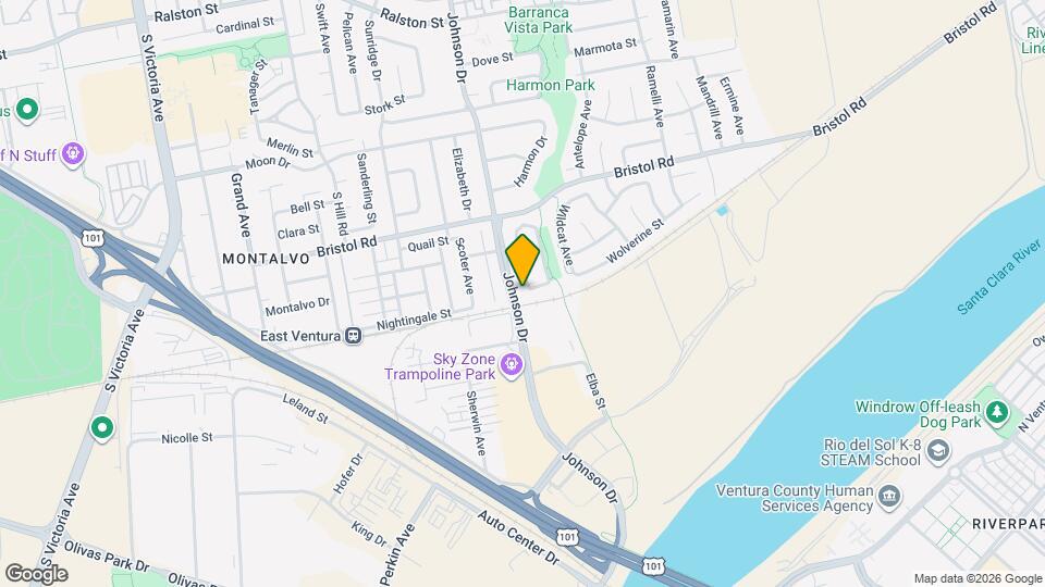 2585 Warbler Ave Map and Location Details