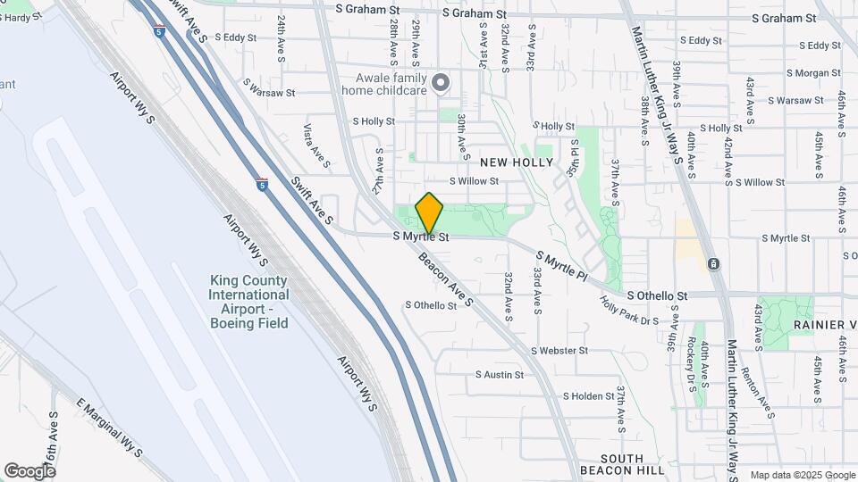 2847 S Myrtle St Map and Location Details