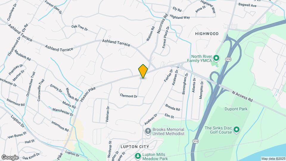 3934 Kensington Dr Map and Location Details