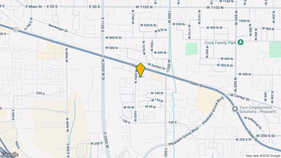 290 N 1630 W Map and Location Details