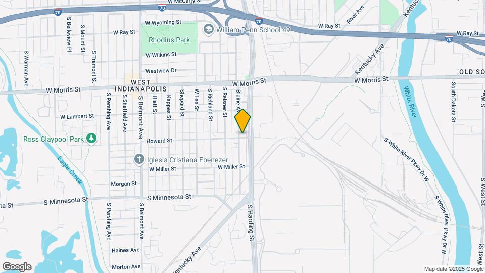 1363 Blaine Ave Map and Location Details
