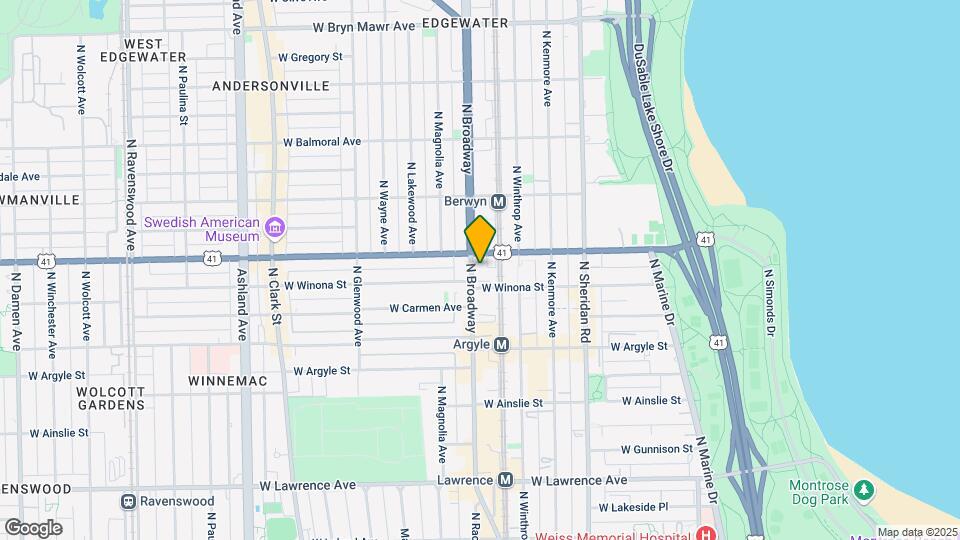 5139 N Broadway St Mapa y Detalles de la Ubicación