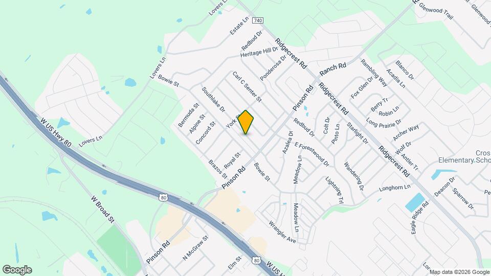 415 Southlake Dr Map and Location Details