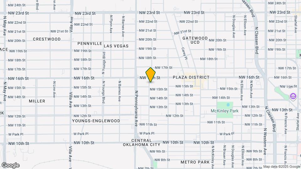 1612 N Virginia Ave Map and Location Details