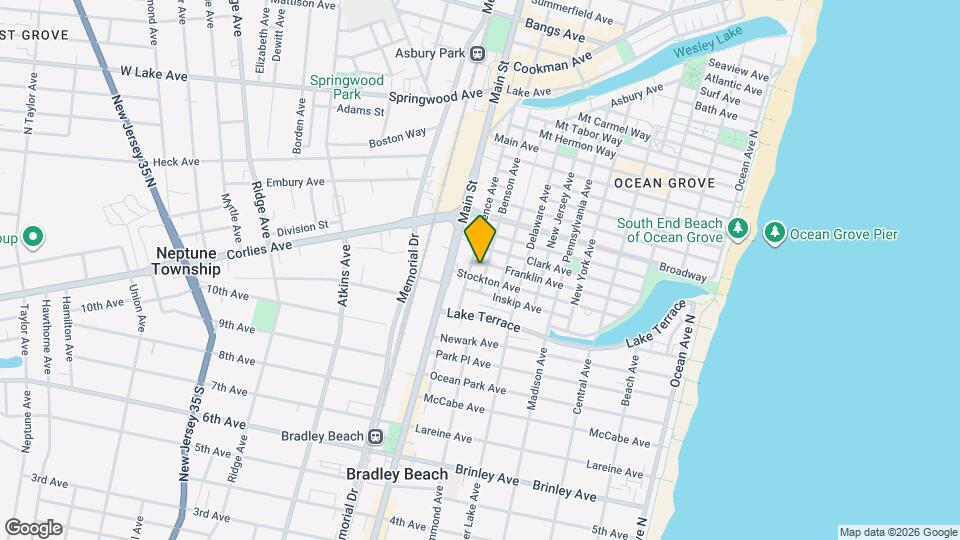 140 Franklin Ave Mapa y Detalles de la Ubicación
