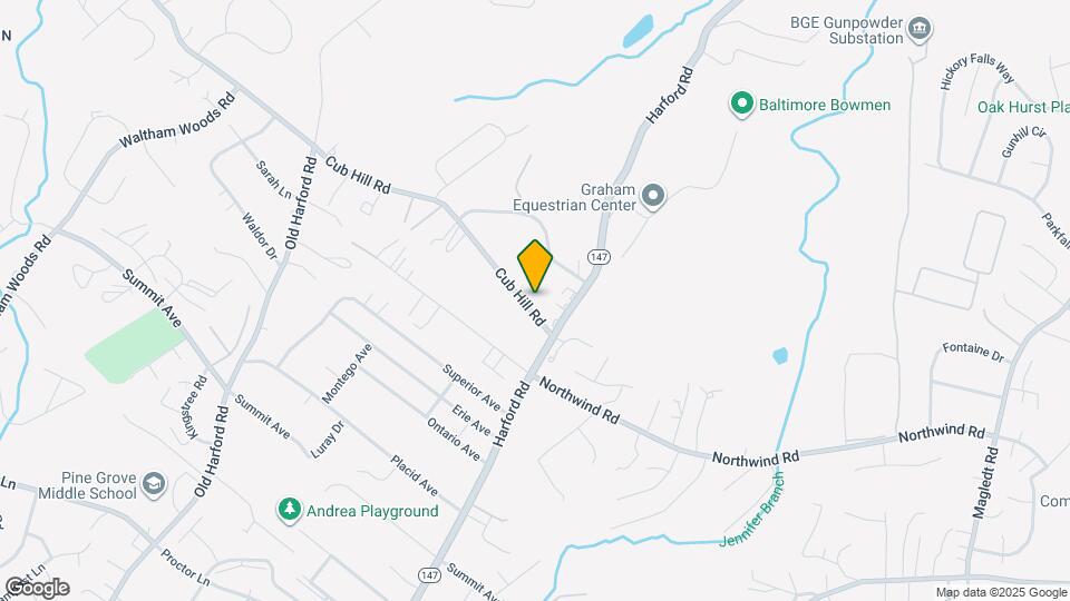 2924 Cub Hill Rd Map and Location Details