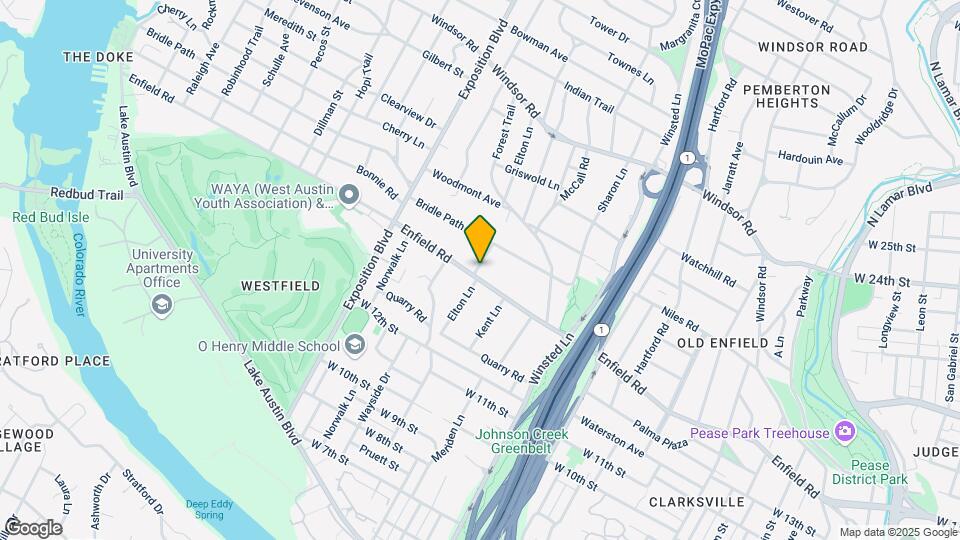 2316 Enfield Rd Map and Location Details