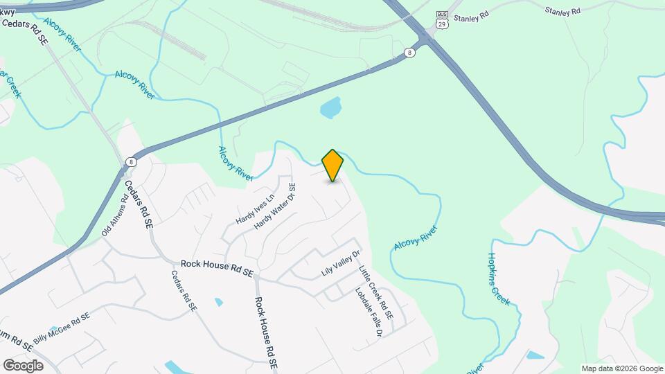 1461 Brushed Ln Map and Location Details