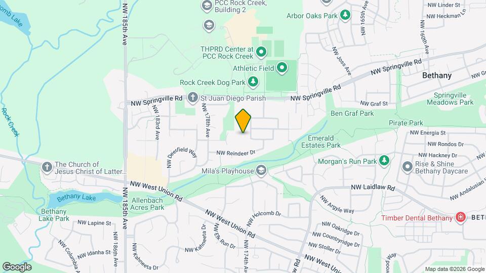 17564 NW Springville Rd Mapa y Detalles de la Ubicación