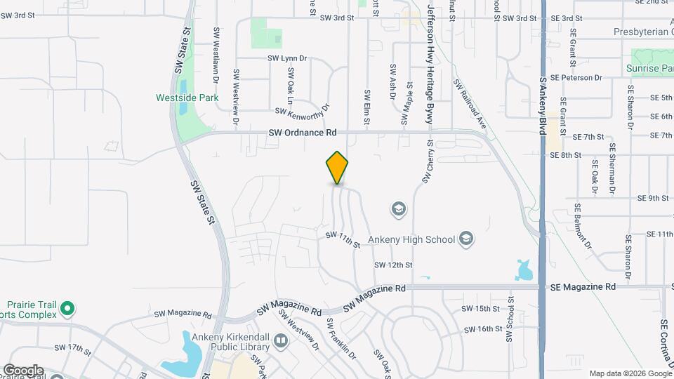 902 SW Des Moines St Map and Location Details