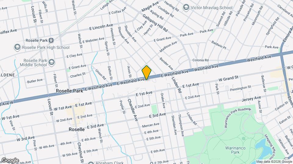 322 E Westfield Ave, Unit Apt 5 Map and Location Details