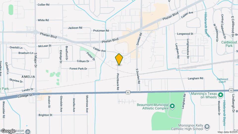 427 Pinchback Rd Map and Location Details