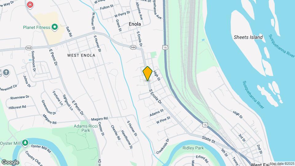 175 S Enola Dr Mapa y Detalles de la Ubicación