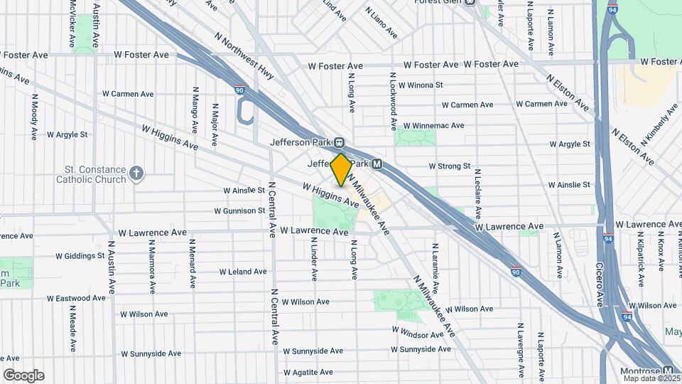 5454 W Higgins Ave Map and Location Details