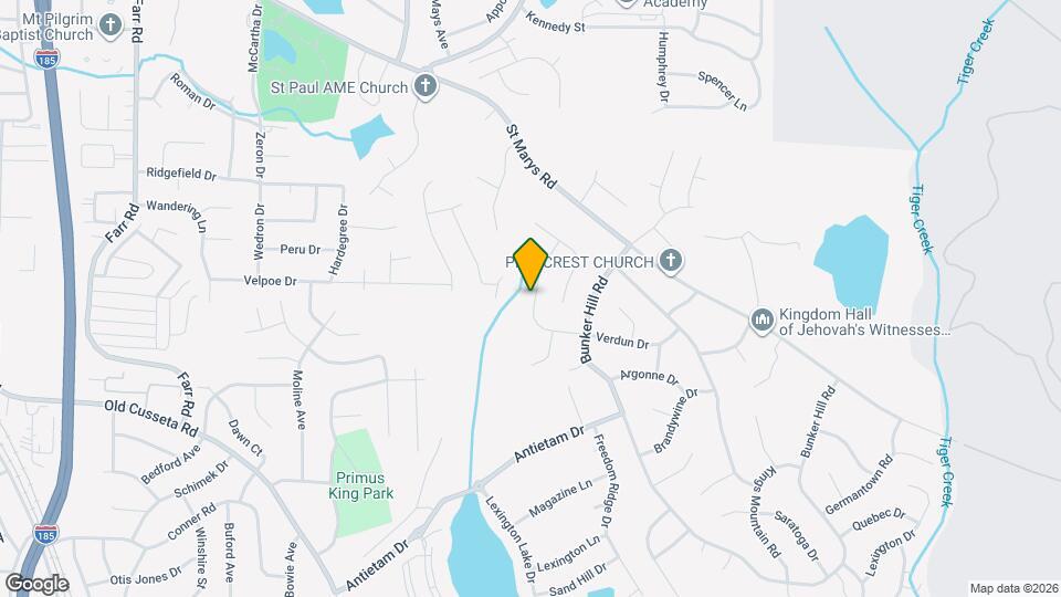 4960 Aaron Dr Map and Location Details