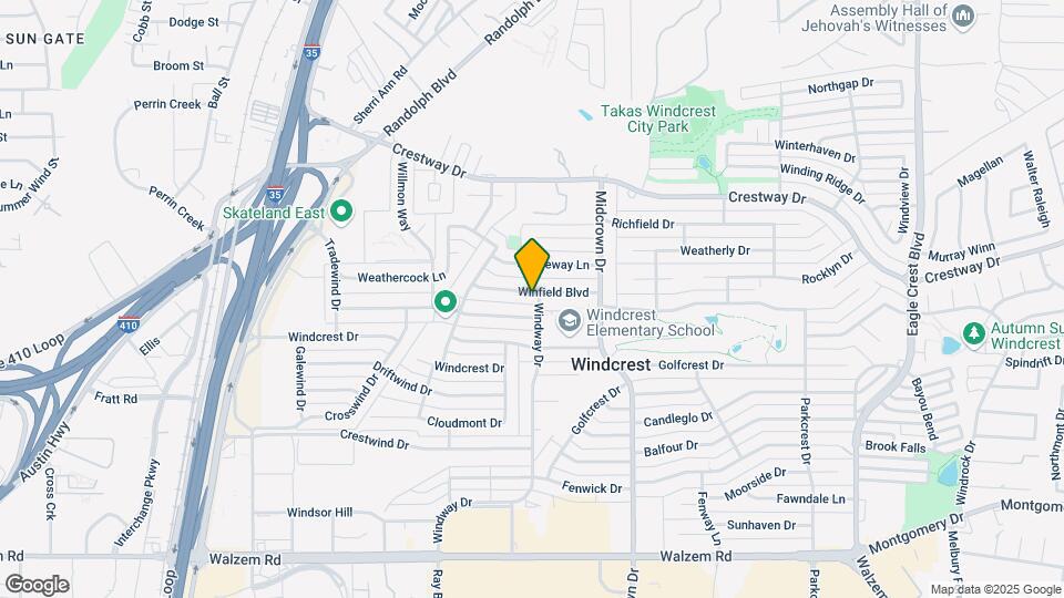 434 Winfield Blvd Map and Location Details