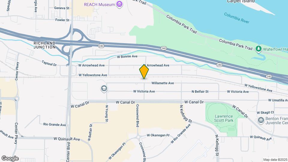 6802 Willamette Ave Map and Location Details