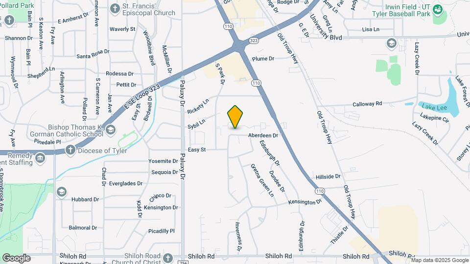 2202 Aberdeen Dr Map and Location Details