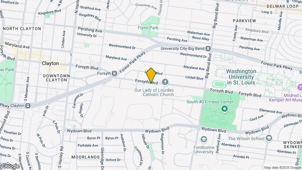 7238 Forsyth Blvd, Unit 7238 Mapa y Detalles de la Ubicación