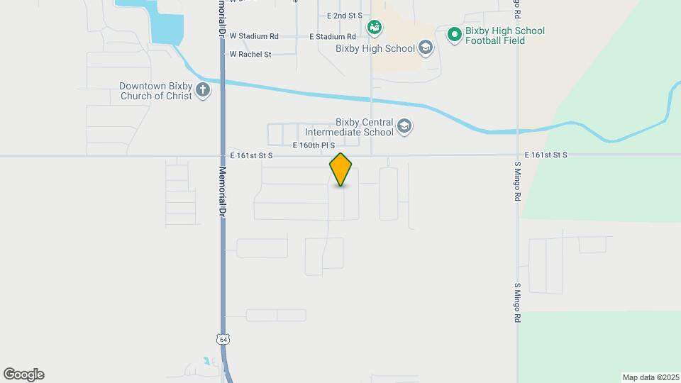 16220 S 87th E Ave Map and Location Details