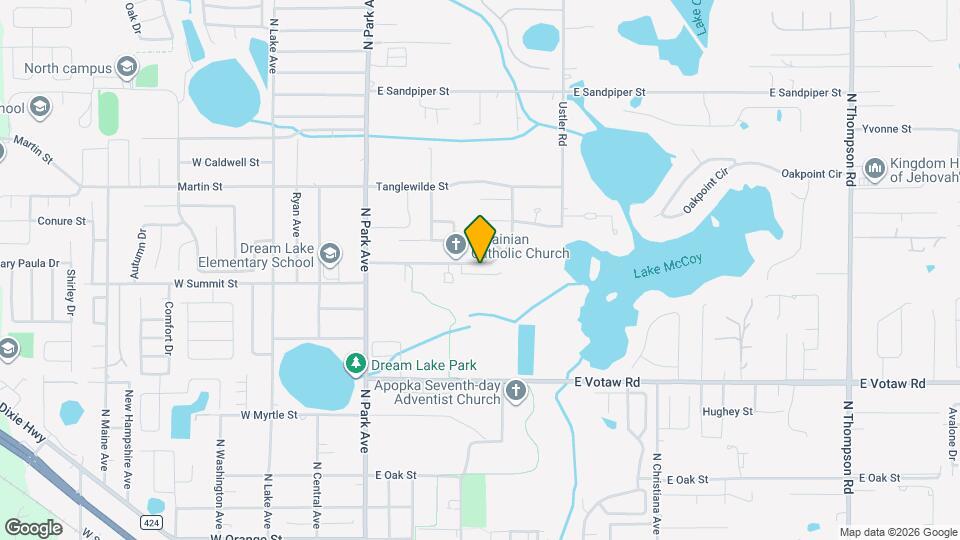 317 McCoy Village Ct Mapa y Detalles de la Ubicación