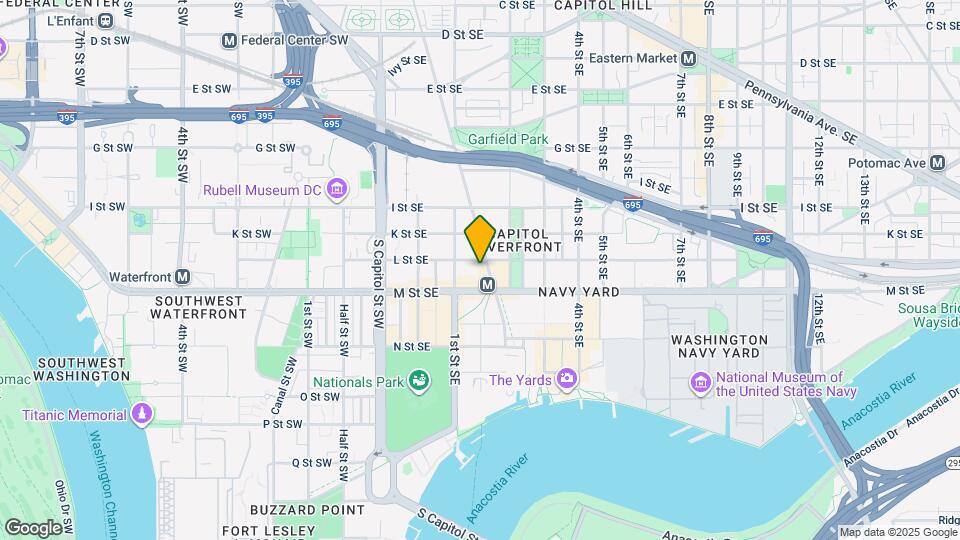 Insignia On M Map and Location Details