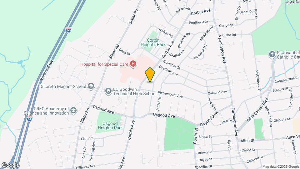 108 Golden Hill St Map and Location Details