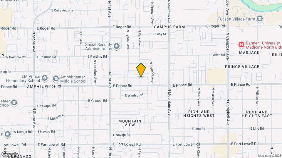 954 E Weymouth St Map and Location Details