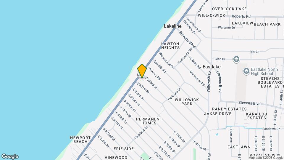 33158 Lakeshore Blvd Map and Location Details