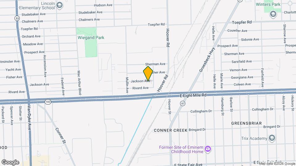 11442 Jackson Ave Mapa y Detalles de la Ubicación