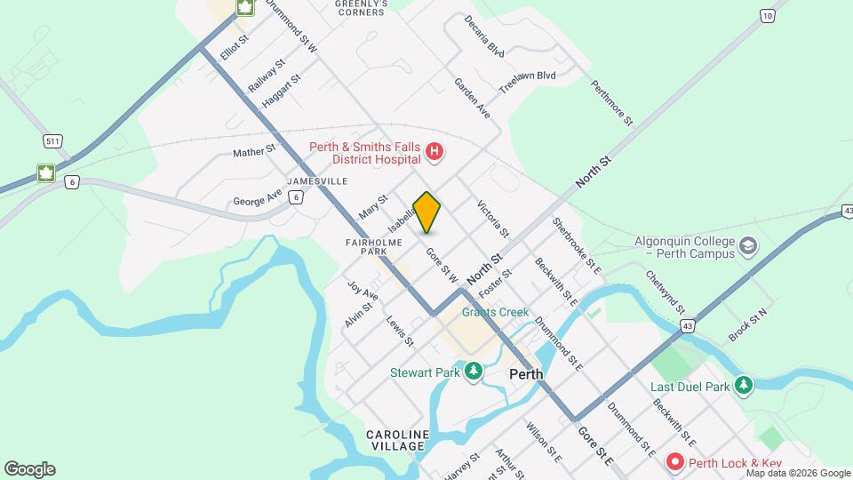 33 Gore St W Map and Location Details