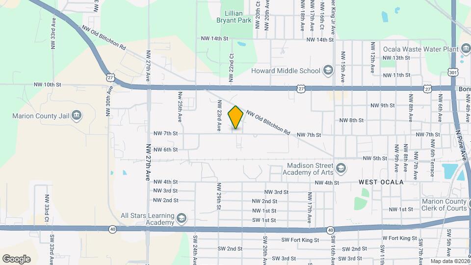 2151 NW 7th St Map and Location Details