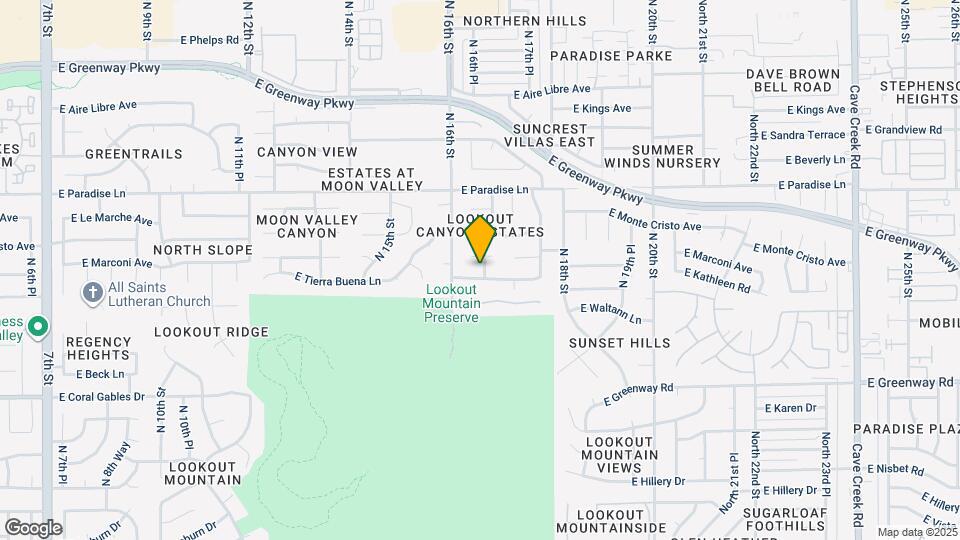 1626 E Kathleen Rd, Unit 6202 Map and Location Details
