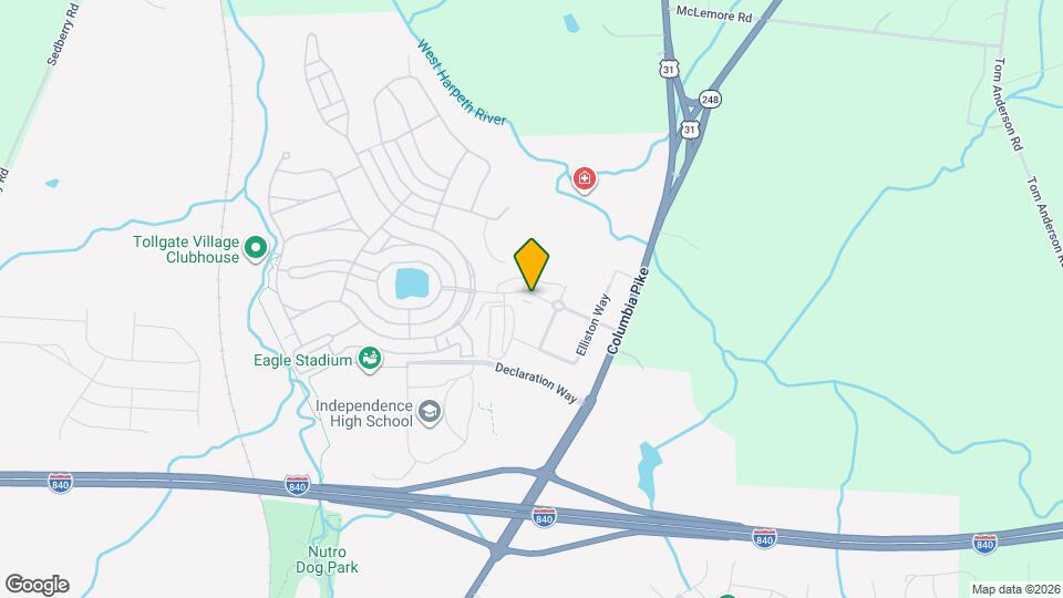 2031 Tollgate Blvd Map and Location Details