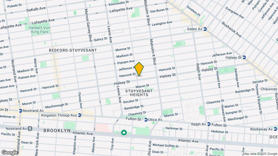 303 Stuyvesant Ave Map and Location Details