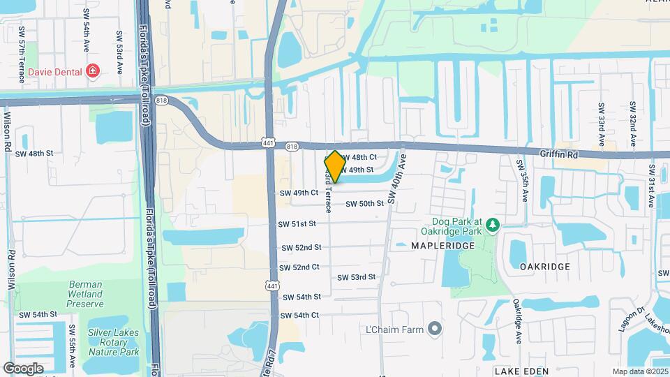 4329 SW 49th Ct Map and Location Details