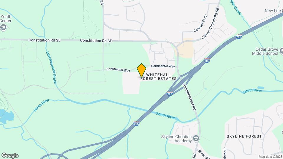 1859 Whitehall Forest Ct SE Map and Location Details