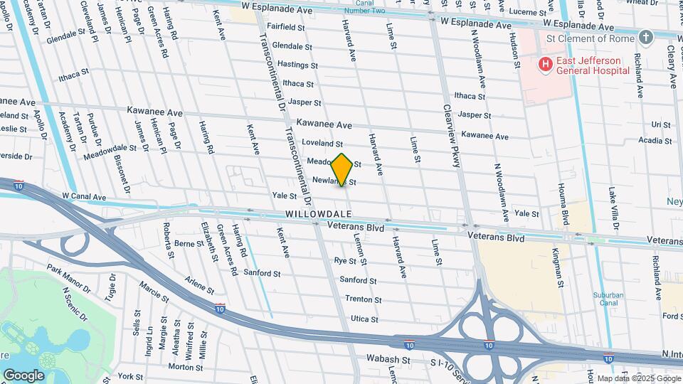 3408 Lemon St Map and Location Details