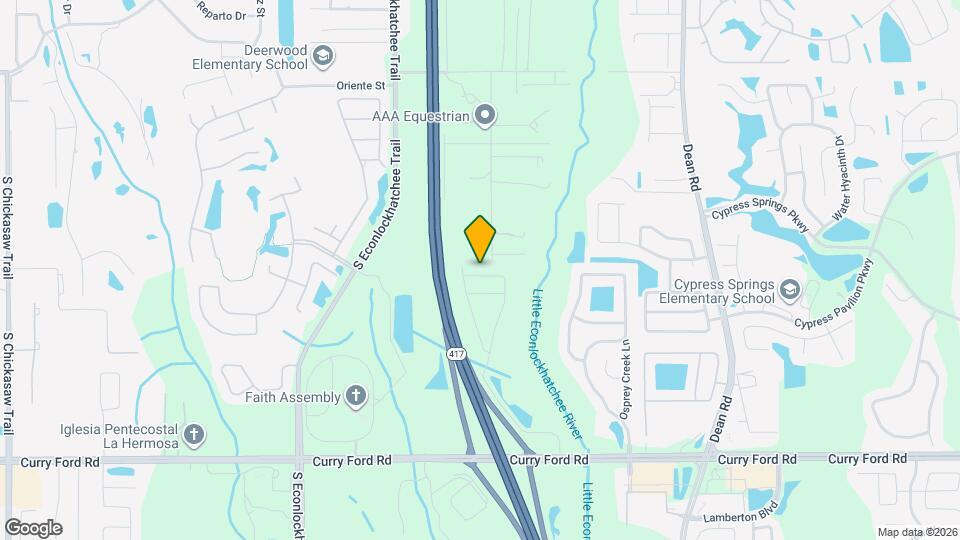 2539 Econ Landing Blvd Mapa y Detalles de la Ubicación