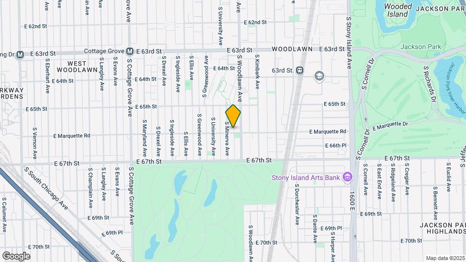 1140 E Marquette Rd, Unit 2D Mapa y Detalles de la Ubicación