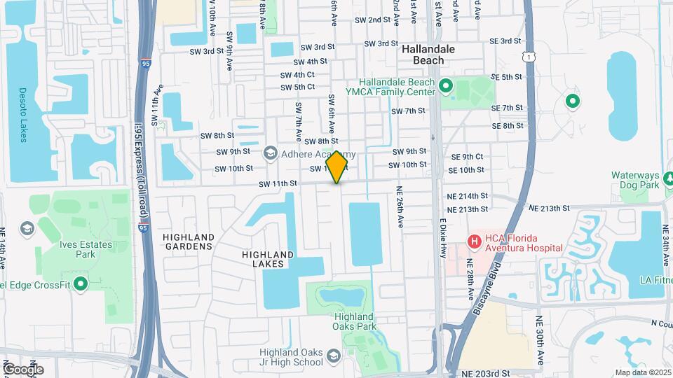 21410 NE 24th Ct Map and Location Details