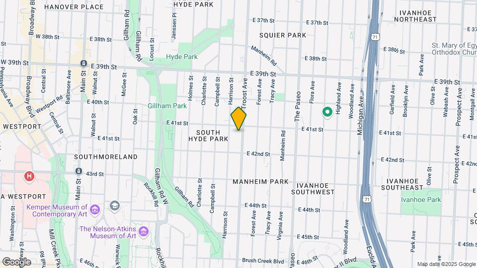 Hyde Pointe Mapa y Detalles de la Ubicación