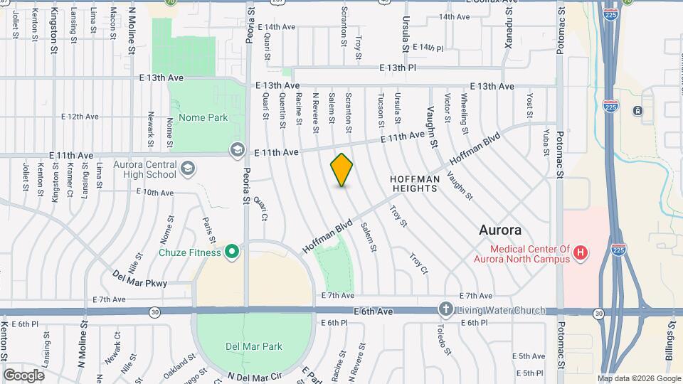 971 Salem St Map and Location Details