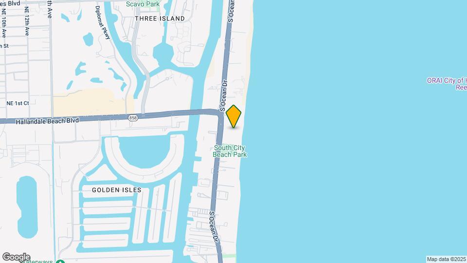 1830 S Ocean Dr, Unit 4708 Map and Location Details